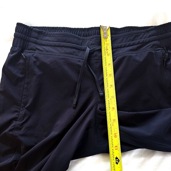 Athleta La Viva Stretch Activewear Capri Jogger Pant Blue 8 REI - Picture 13 of 16